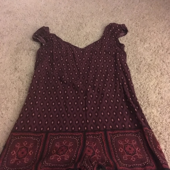 Urban Outfitters Purple paisley romper - Picture 2 of 6